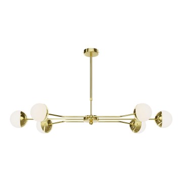 Jupiter 1980 - Chandelier on a pole TRENTO 6xG9/10W/230V gold