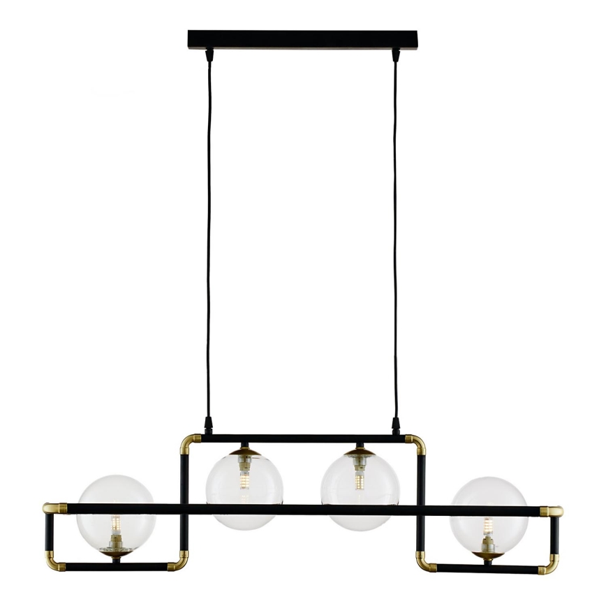 Jupiter 1982 - Chandelier on a string ZAFRA 4xG9/10W/230V black