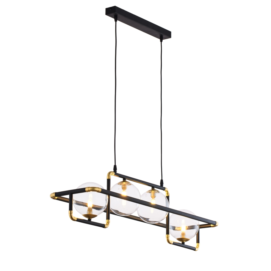 Jupiter 1982 - Chandelier on a string ZAFRA 4xG9/10W/230V black