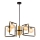 Jupiter 1984 - Chandelier on a pole IBRA 5xG9/10W/230V black/gold/beige