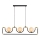 Jupiter 1989 - Chandelier on a string HANZA 3xG9/10W/230V black/gold/beige