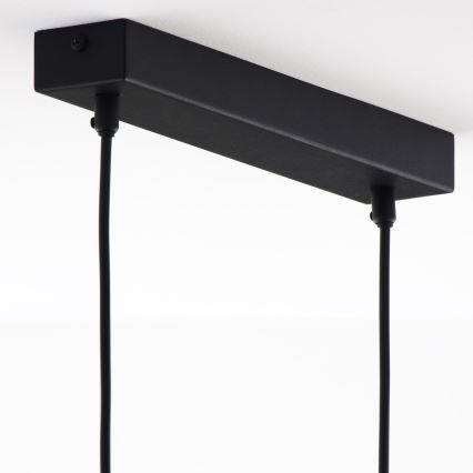 Jupiter 1990 - Chandelier on a string HANZA 3xG9/10W/230V black/gold