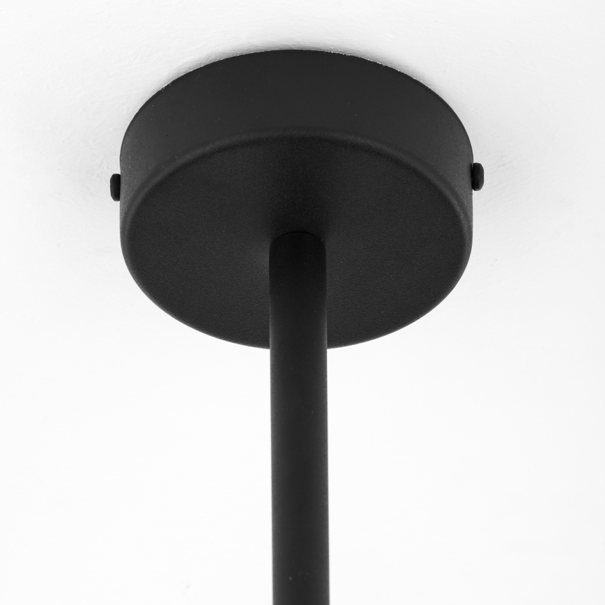 Jupiter 1994 - Chandelier on a pole MOKA 4xGU10/10W/230V + 4xG9/10W/230V black/beige
