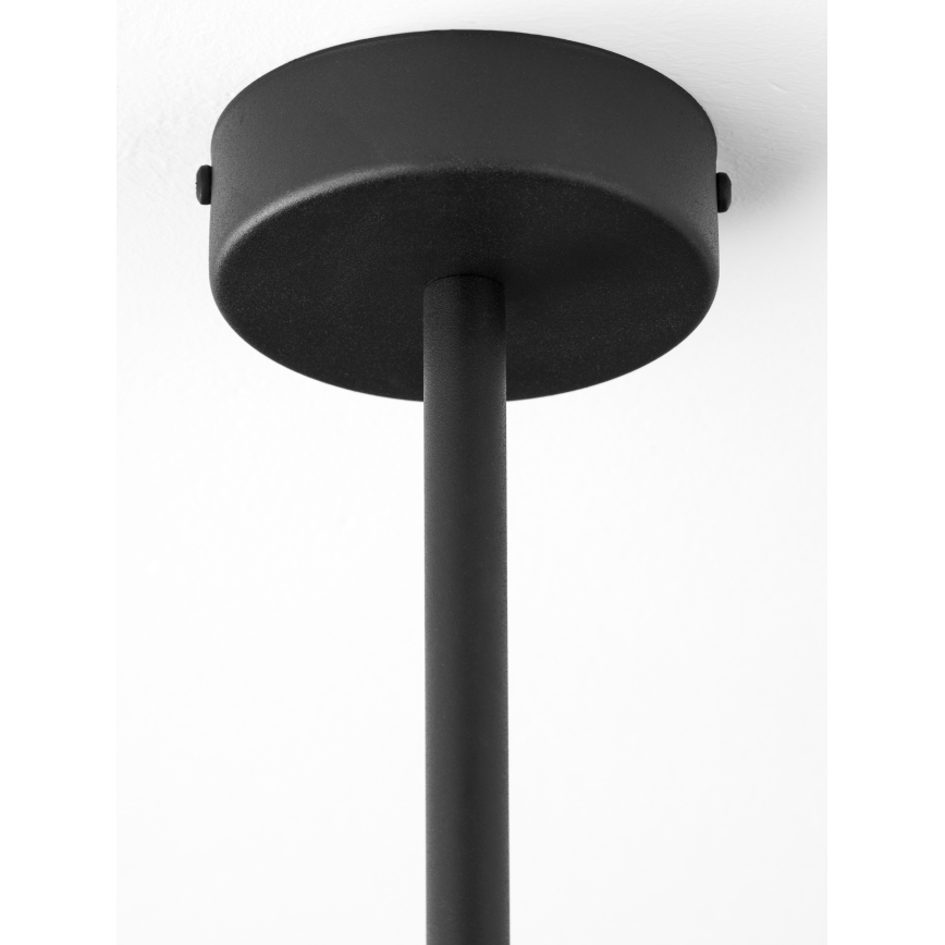 Jupiter 1997 - Chandelier on a pole MOKA 3xGU10/10W/230V + 3xG9/10W/230V black/white