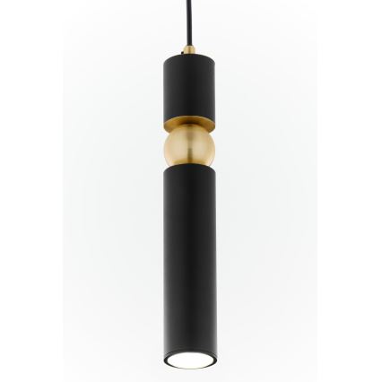 Jupiter 2003 - Chandelier on a string ALAS 1xGU10/10W/230V black/gold