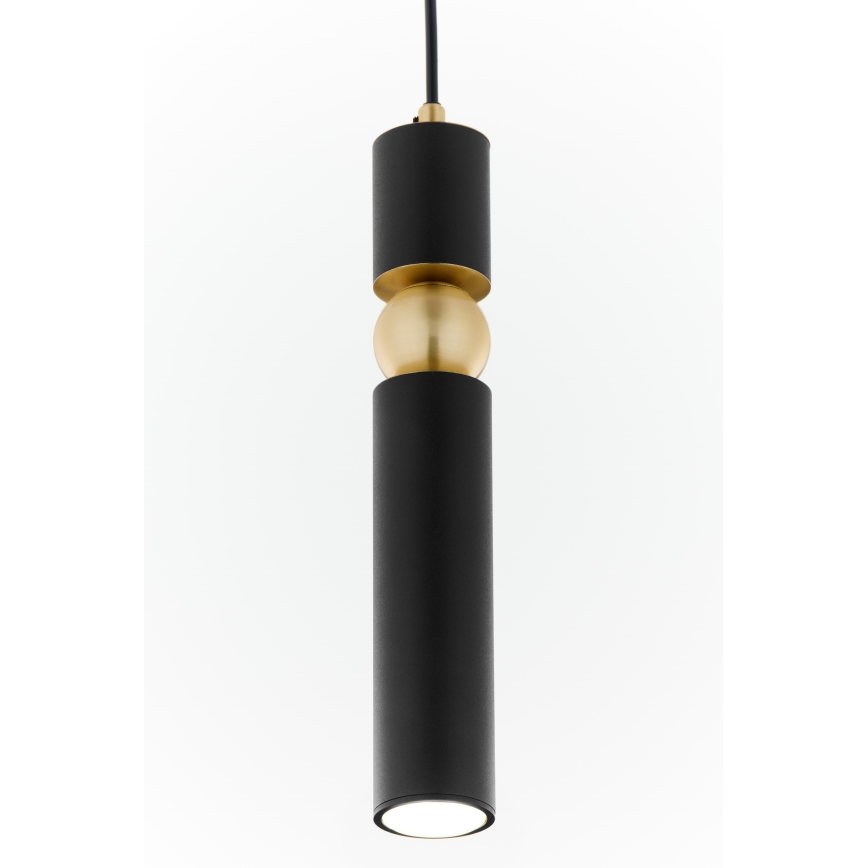 Jupiter 2003 - Chandelier on a string ALAS 1xGU10/10W/230V black/gold