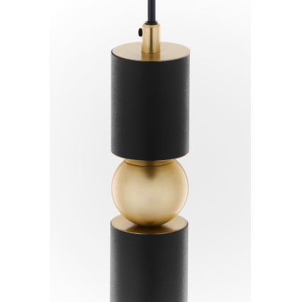 Jupiter 2003 - Chandelier on a string ALAS 1xGU10/10W/230V black/gold
