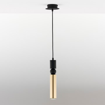 Jupiter 2006 - Chandelier on a string ALAS 1xGU10/10W/230V gold/black