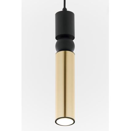 Jupiter 2006 - Chandelier on a string ALAS 1xGU10/10W/230V gold/black