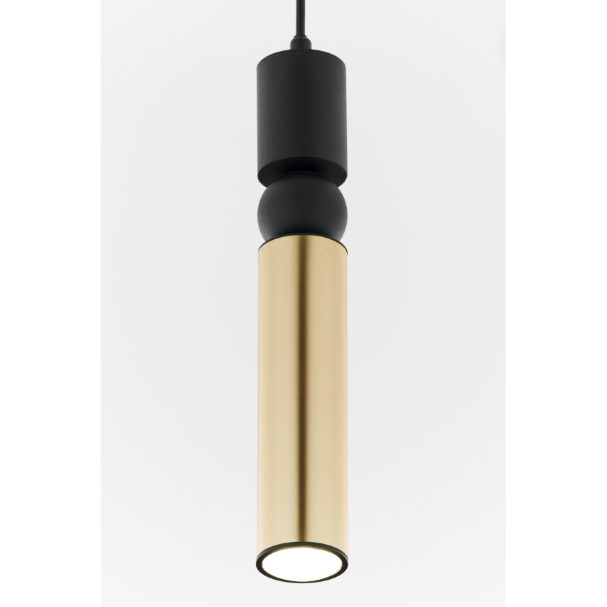 Jupiter 2006 - Chandelier on a string ALAS 1xGU10/10W/230V gold/black