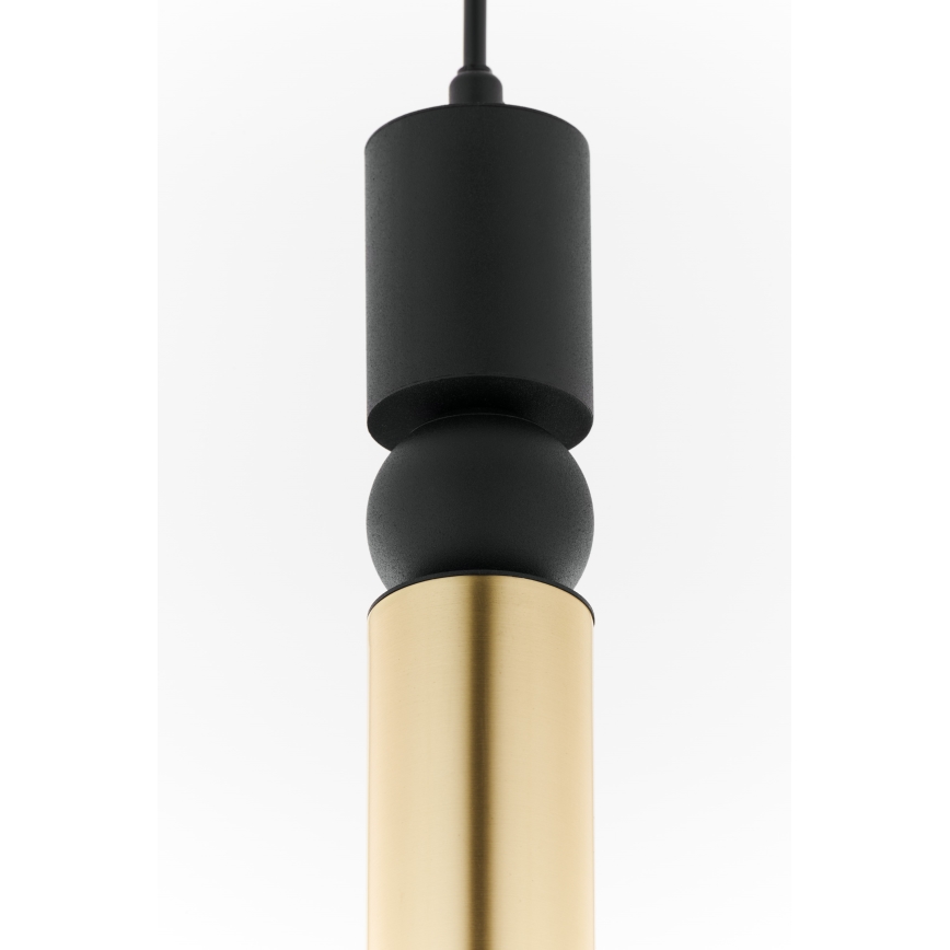 Jupiter 2006 - Chandelier on a string ALAS 1xGU10/10W/230V gold/black