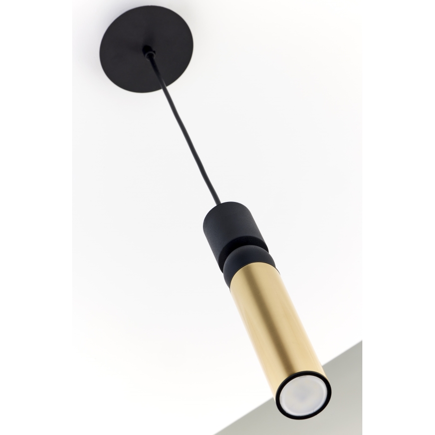 Jupiter 2006 - Chandelier on a string ALAS 1xGU10/10W/230V gold/black