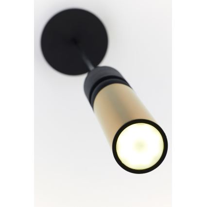 Jupiter 2006 - Chandelier on a string ALAS 1xGU10/10W/230V gold/black
