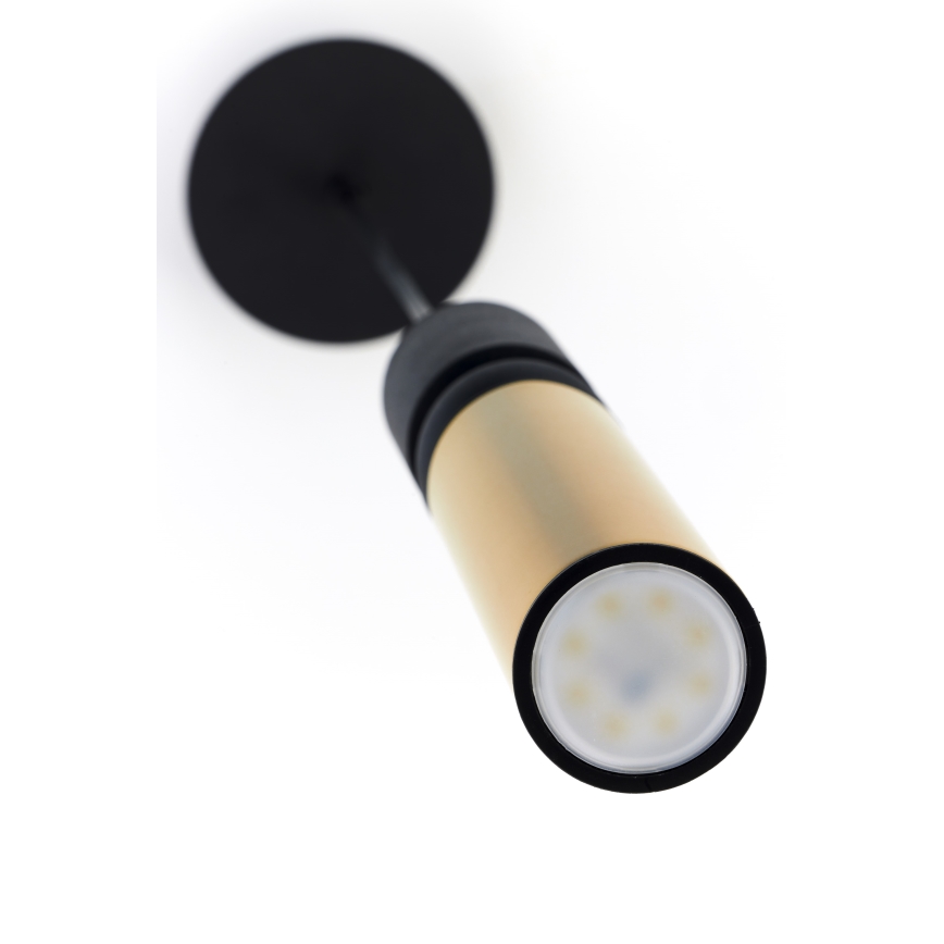 Jupiter 2006 - Chandelier on a string ALAS 1xGU10/10W/230V gold/black