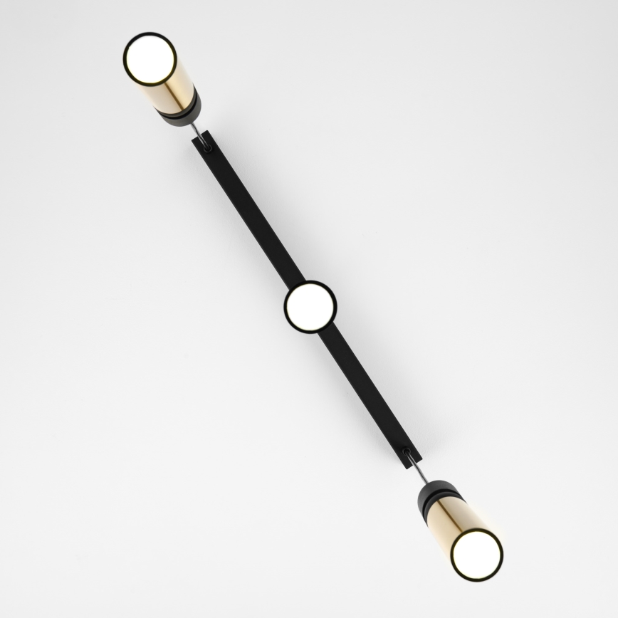 Jupiter 2007 - Chandelier on a string ALAS 3xGU10/10W/230V gold/black