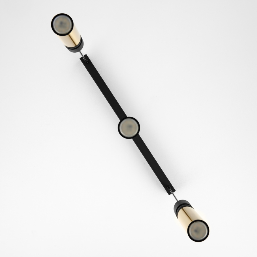 Jupiter 2007 - Chandelier on a string ALAS 3xGU10/10W/230V gold/black