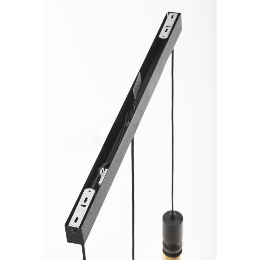 Jupiter 2007 - Chandelier on a string ALAS 3xGU10/10W/230V gold/black