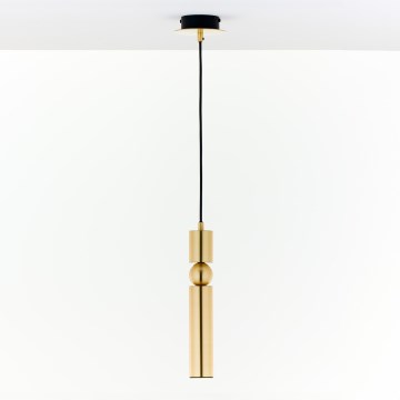 Jupiter 2009 - Chandelier on a string ALAS 1xGU10/10W/230V gold
