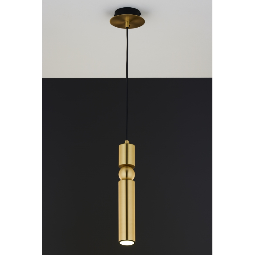 Jupiter 2009 - Chandelier on a string ALAS 1xGU10/10W/230V gold