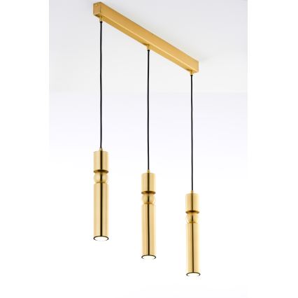 Jupiter 2010 - Chandelier on a string ALAS 3xGU10/10W/230V gold