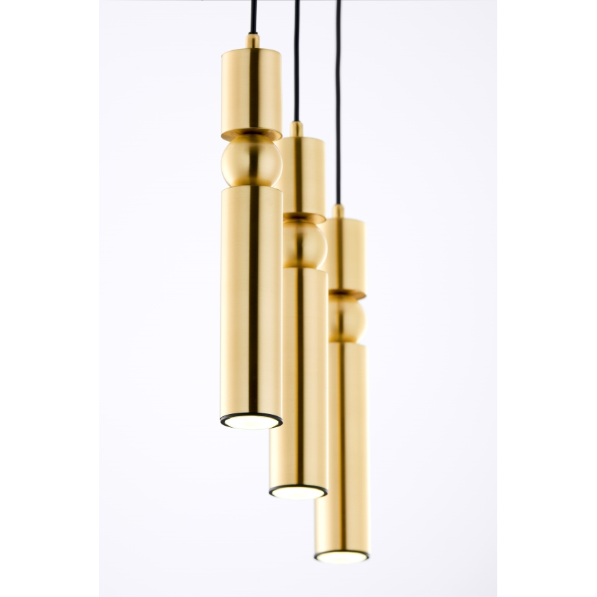 Jupiter 2010 - Chandelier on a string ALAS 3xGU10/10W/230V gold