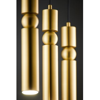 Jupiter 2010 - Chandelier on a string ALAS 3xGU10/10W/230V gold