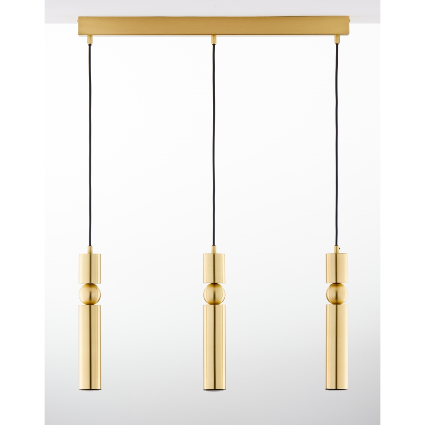 Jupiter 2010 - Chandelier on a string ALAS 3xGU10/10W/230V gold