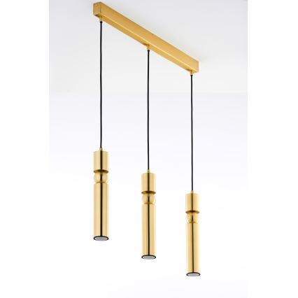 Jupiter 2010 - Chandelier on a string ALAS 3xGU10/10W/230V gold