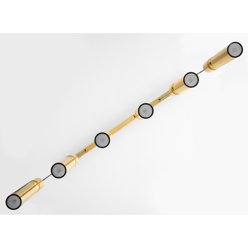 Jupiter 2011 - Chandelier on a string ALAS 6xGU10/10W/230V gold