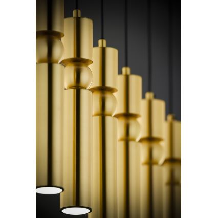 Jupiter 2011 - Chandelier on a string ALAS 6xGU10/10W/230V gold