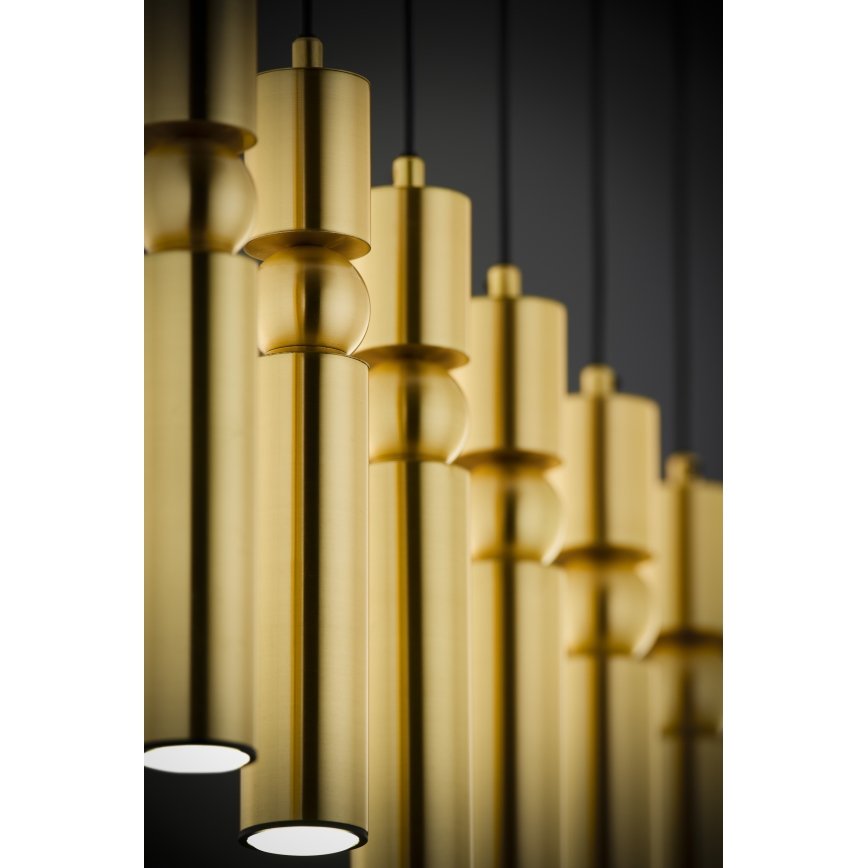 Jupiter 2011 - Chandelier on a string ALAS 6xGU10/10W/230V gold