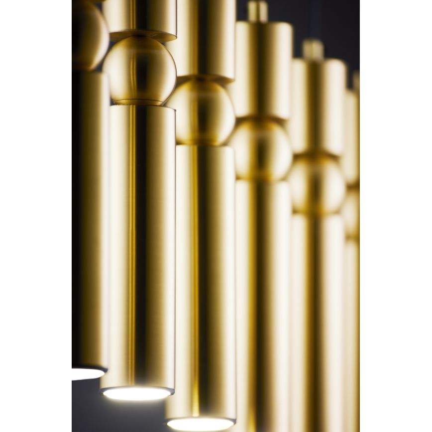 Jupiter 2011 - Chandelier on a string ALAS 6xGU10/10W/230V gold