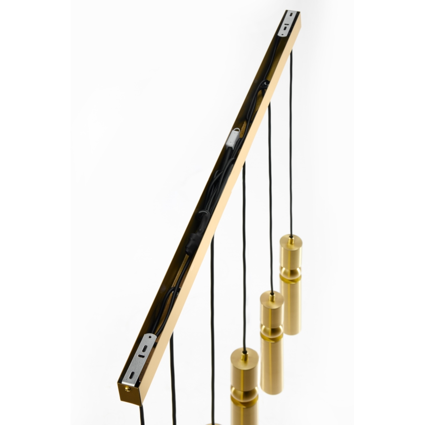 Jupiter 2011 - Chandelier on a string ALAS 6xGU10/10W/230V gold