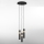 Jupiter 2013 - Chandelier on a string ALAS 3xGU10/10W/230V black/gold