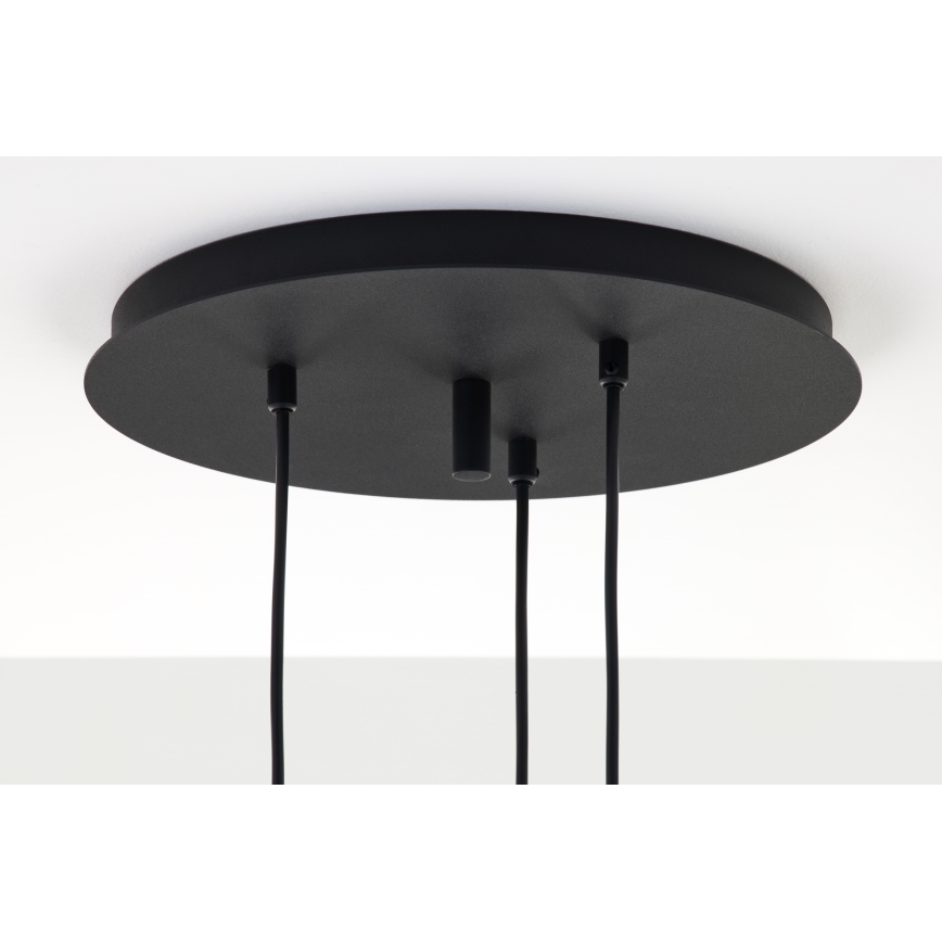 Jupiter 2013 - Chandelier on a string ALAS 3xGU10/10W/230V black/gold