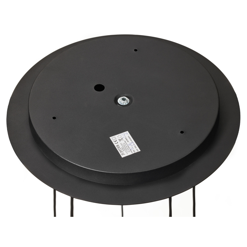 Jupiter 2014 - Chandelier on a string ALAS 5xGU10/10W/230V black/gold