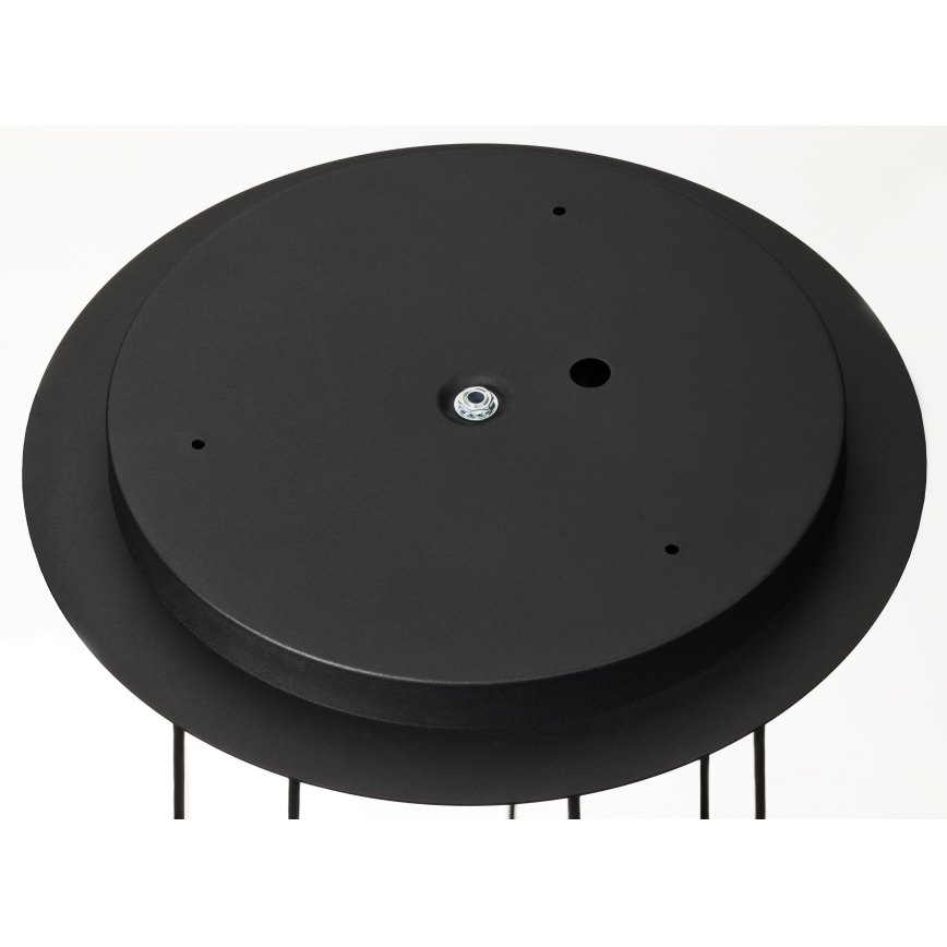 Jupiter 2015 - Chandelier on a string ALAS 7xGU10/10W/230V black/gold