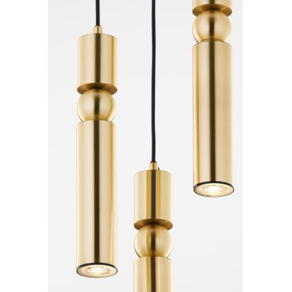 Jupiter 2019 - Chandelier on a string ALAS 3xGU10/10W/230V gold