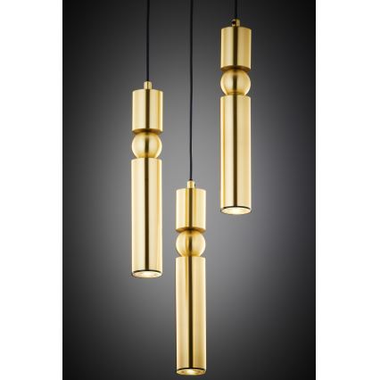 Jupiter 2019 - Chandelier on a string ALAS 3xGU10/10W/230V gold
