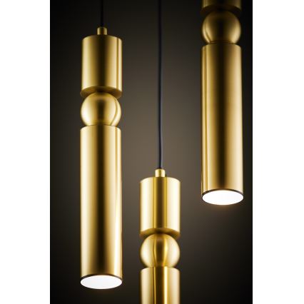 Jupiter 2019 - Chandelier on a string ALAS 3xGU10/10W/230V gold