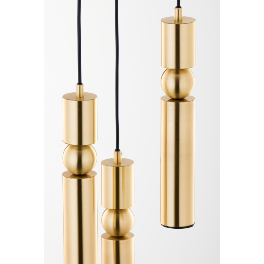 Jupiter 2019 - Chandelier on a string ALAS 3xGU10/10W/230V gold