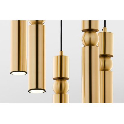 Jupiter 2020 - Chandelier on a string ALAS 5xGU10/10W/230V gold
