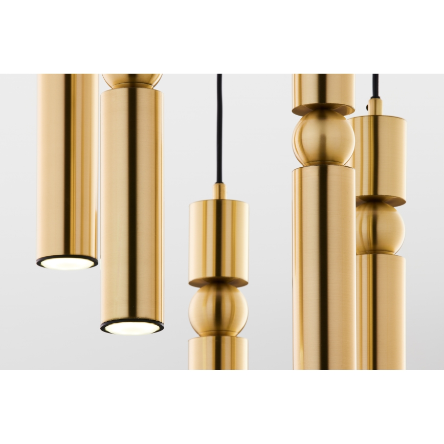 Jupiter 2020 - Chandelier on a string ALAS 5xGU10/10W/230V gold