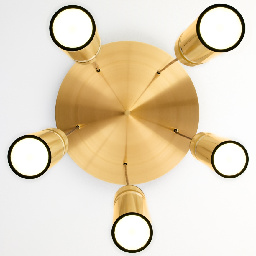 Jupiter 2020 - Chandelier on a string ALAS 5xGU10/10W/230V gold