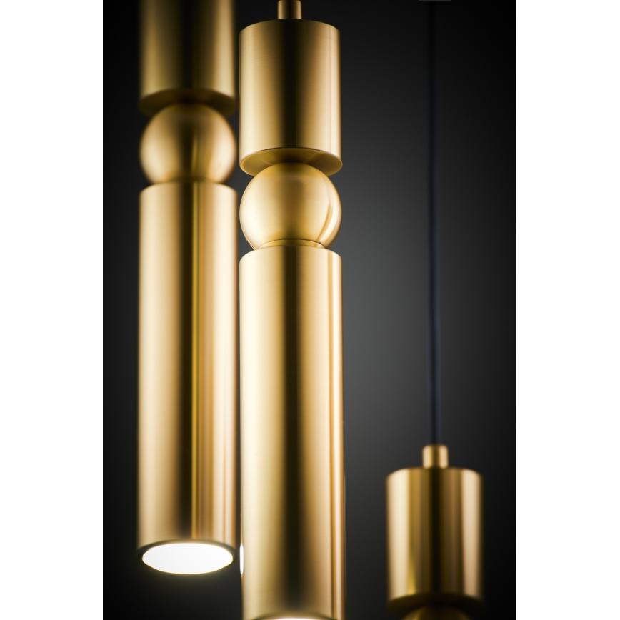 Jupiter 2020 - Chandelier on a string ALAS 5xGU10/10W/230V gold
