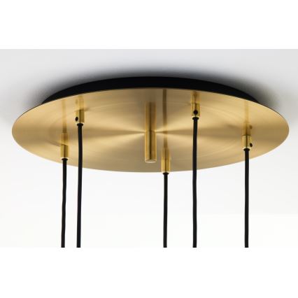 Jupiter 2020 - Chandelier on a string ALAS 5xGU10/10W/230V gold