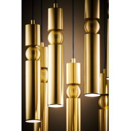 Jupiter 2021 - Chandelier on a string ALAS 7xGU10/10W/230V gold