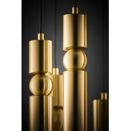 Jupiter 2021 - Chandelier on a string ALAS 7xGU10/10W/230V gold