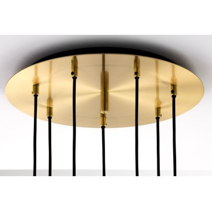 Jupiter 2021 - Chandelier on a string ALAS 7xGU10/10W/230V gold