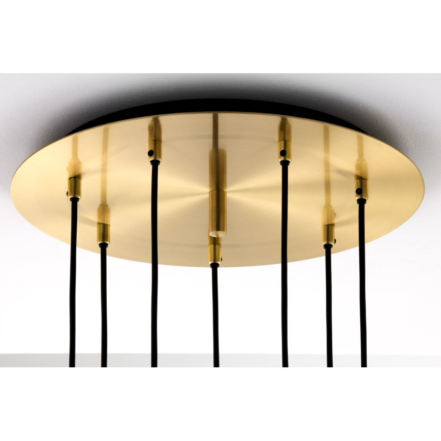 Jupiter 2021 - Chandelier on a string ALAS 7xGU10/10W/230V gold